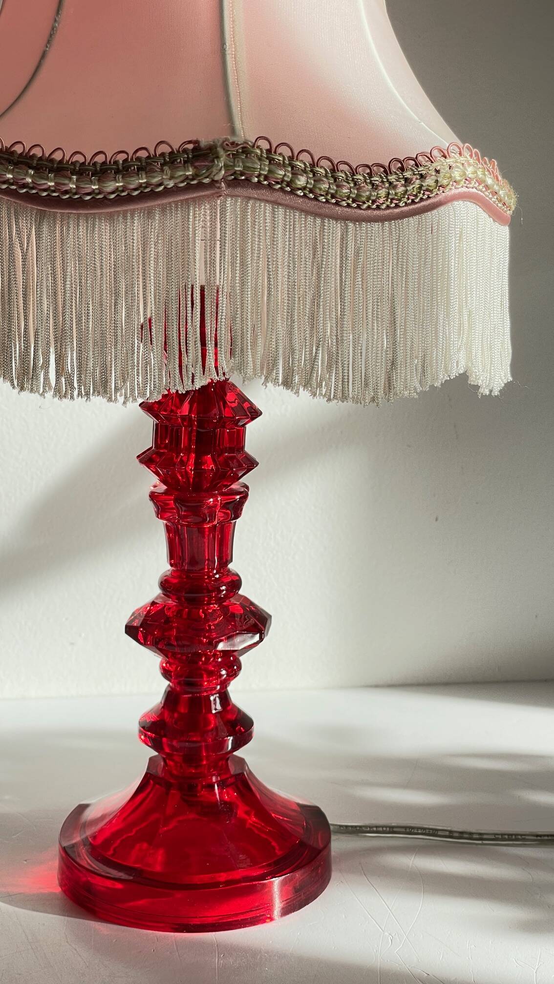 Vintage vitamin lamp