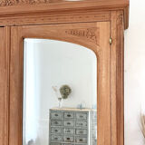 Fully restored mahogany wardrobe