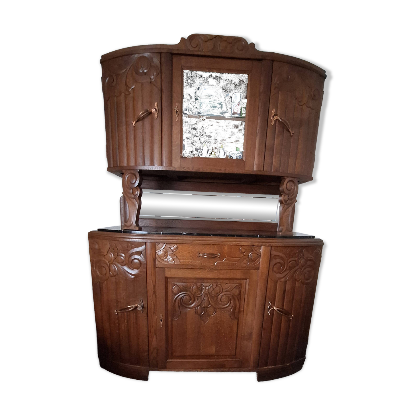 Art Deco Oak Sideboard – Very good condition