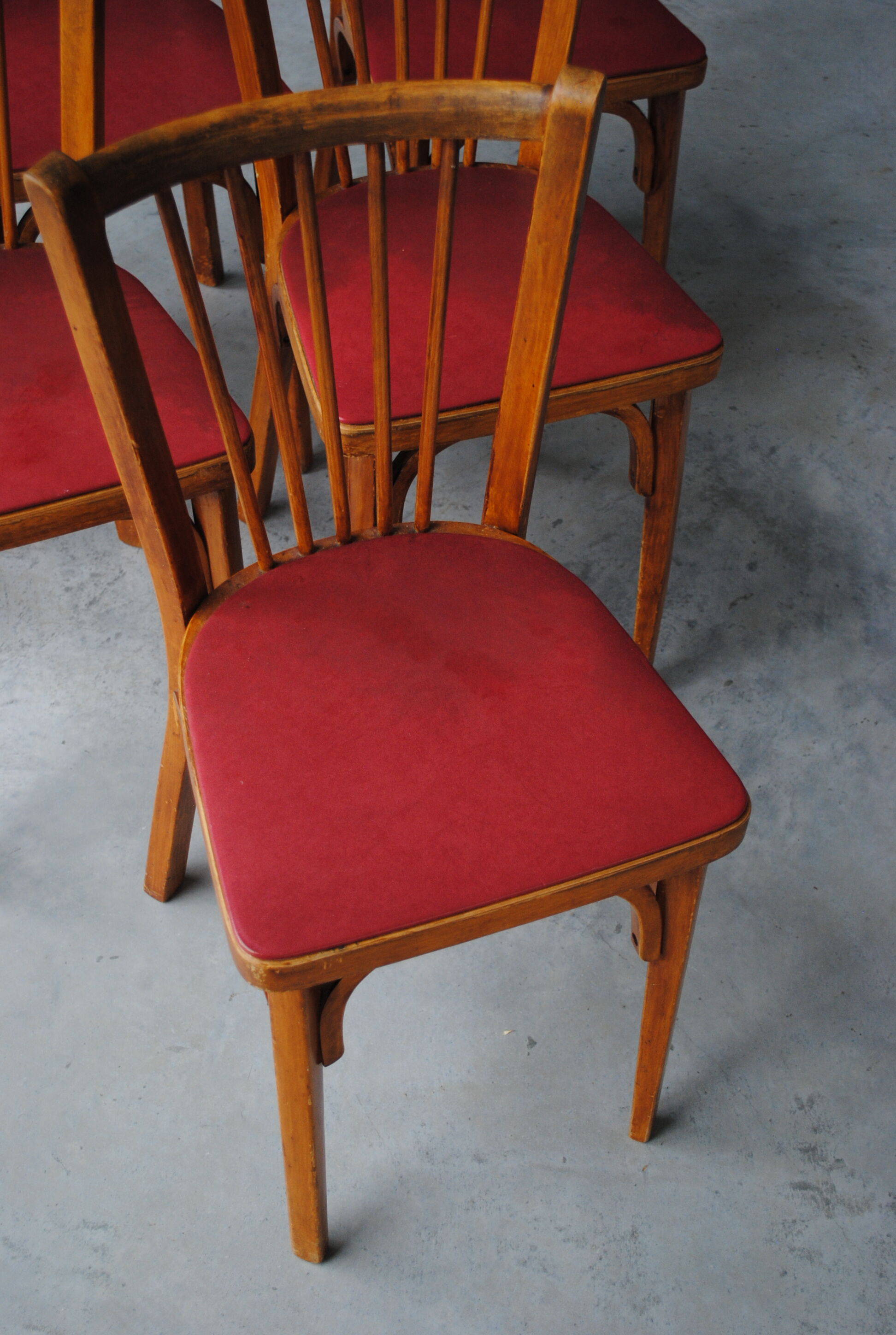 Lot de 6 chaises bistrot Baumann