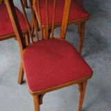 Set of 6 Bistro Baumann chairs