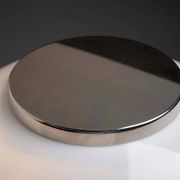 Plexi & chrome table lamp by Beisl Leuchten