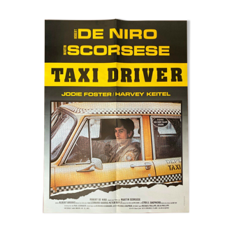 Affiche cinéma "Taxi Driver" Martin Scorsese, Robert de Niro 60x80cm 1980