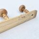 5 Bistro Hooks - Rustic Mushroom Coat Rack - 1920s
