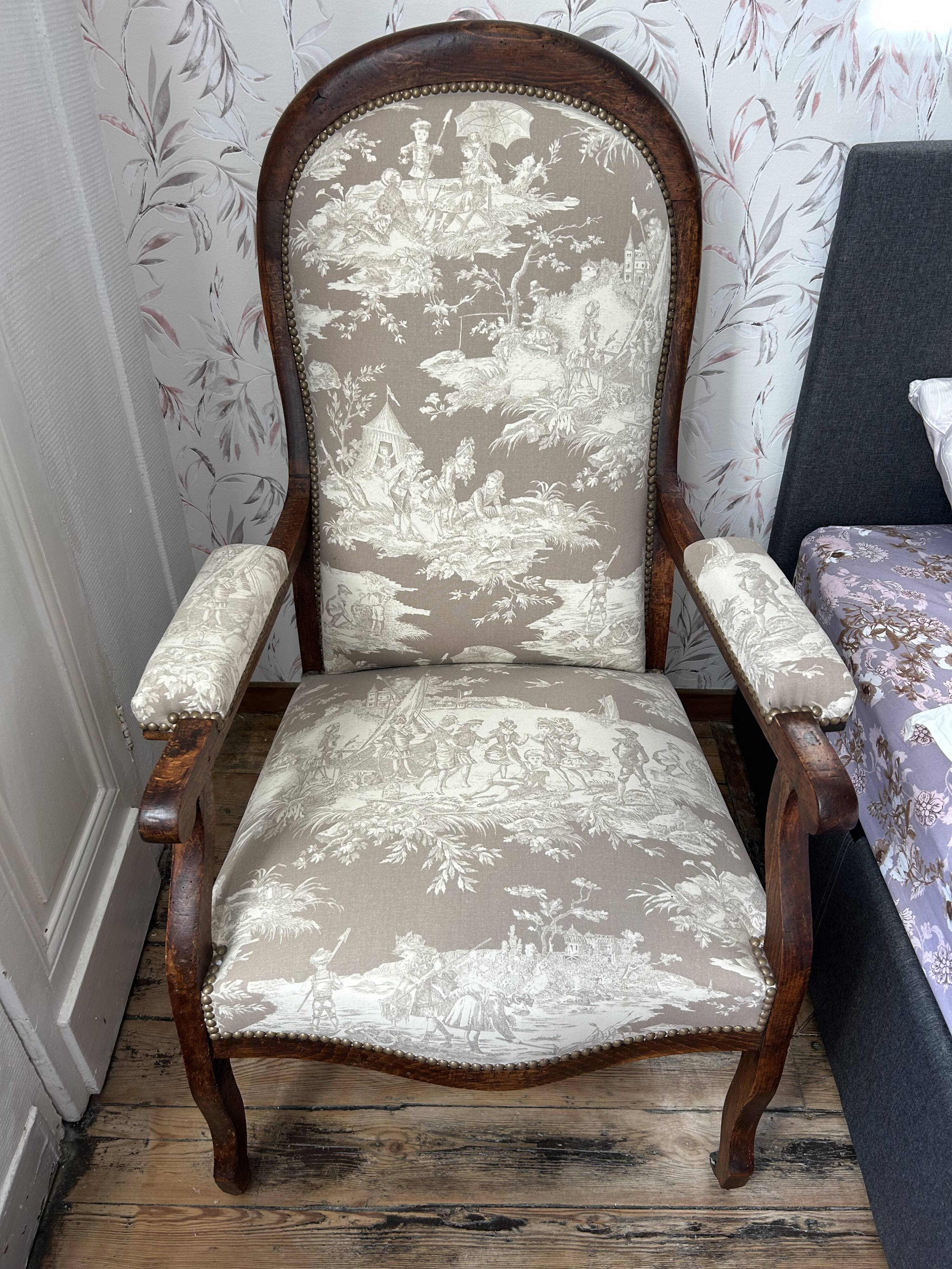 Voltaire armchair