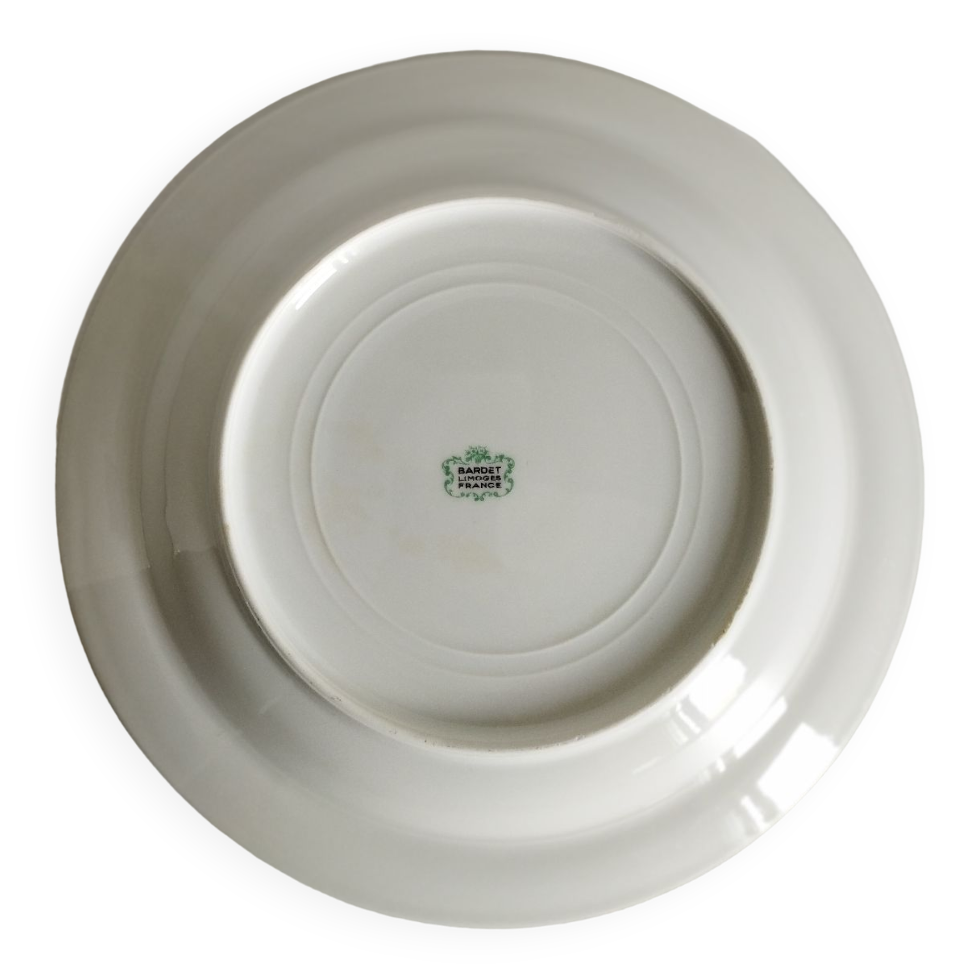 Deep plates Bardet Limoges France