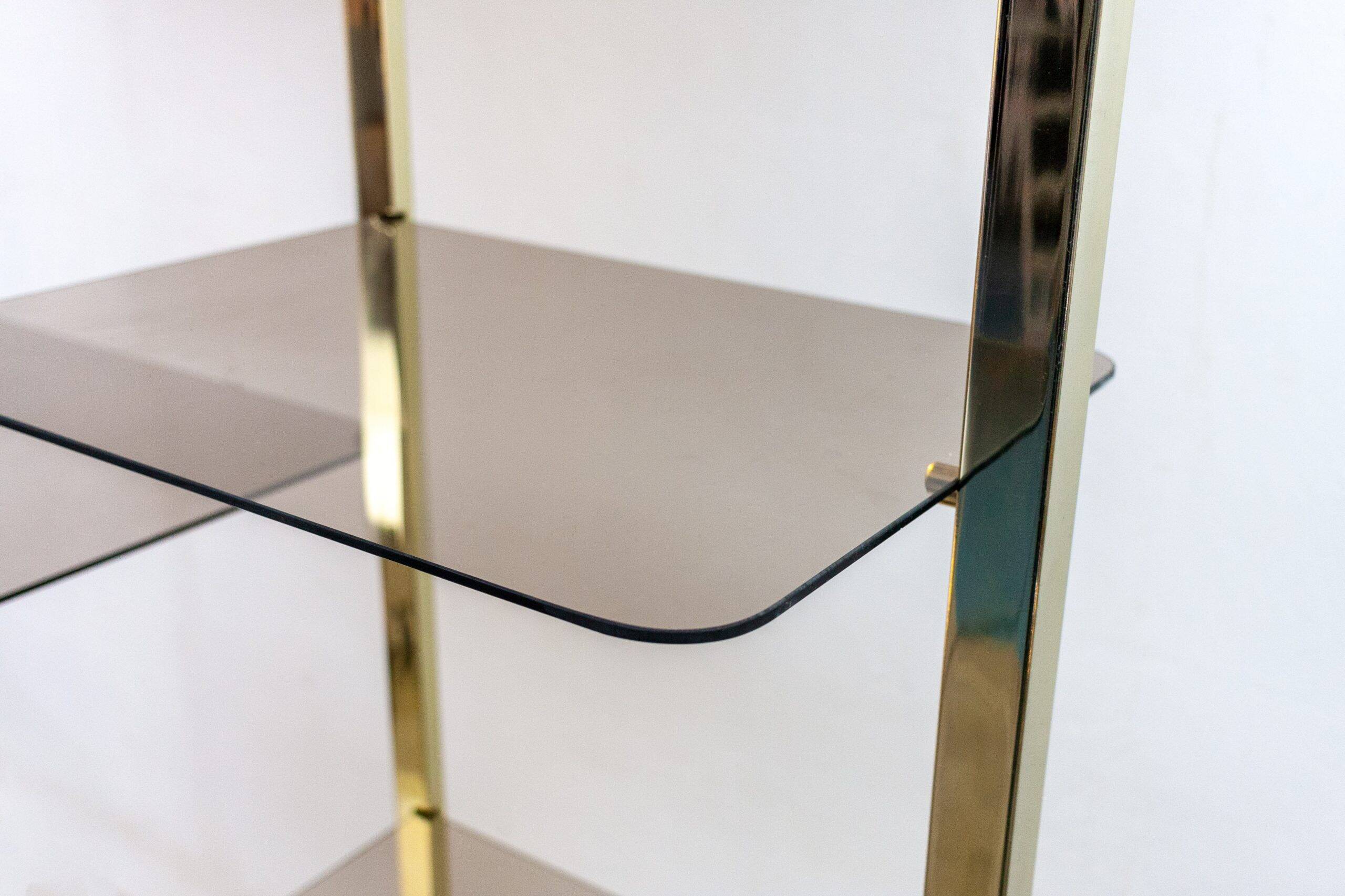 Superb Vitrine Hollywood Regency Belgochrom 1970