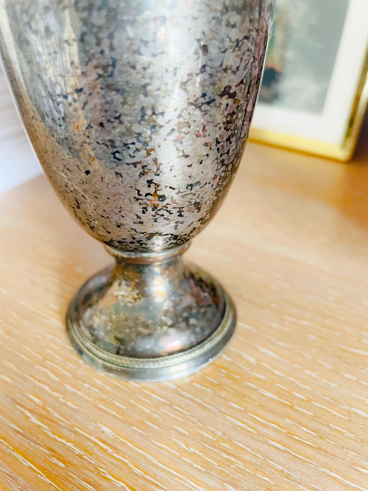 Vintage brass vase