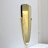 Mirror edge brass vintage 66x44cm