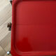 Service trolley rolling table Platex Textable red 70s Space Age
