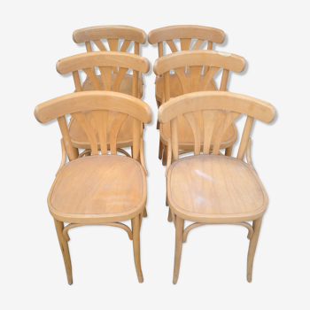 Set of 6 chairs Bistro