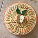 Cake Mold / Presentation Dish Apple Pie - Ceramic