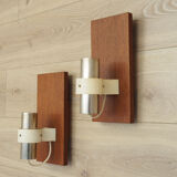 Set of two wall lamps, Danish design, 1960s, Denmark