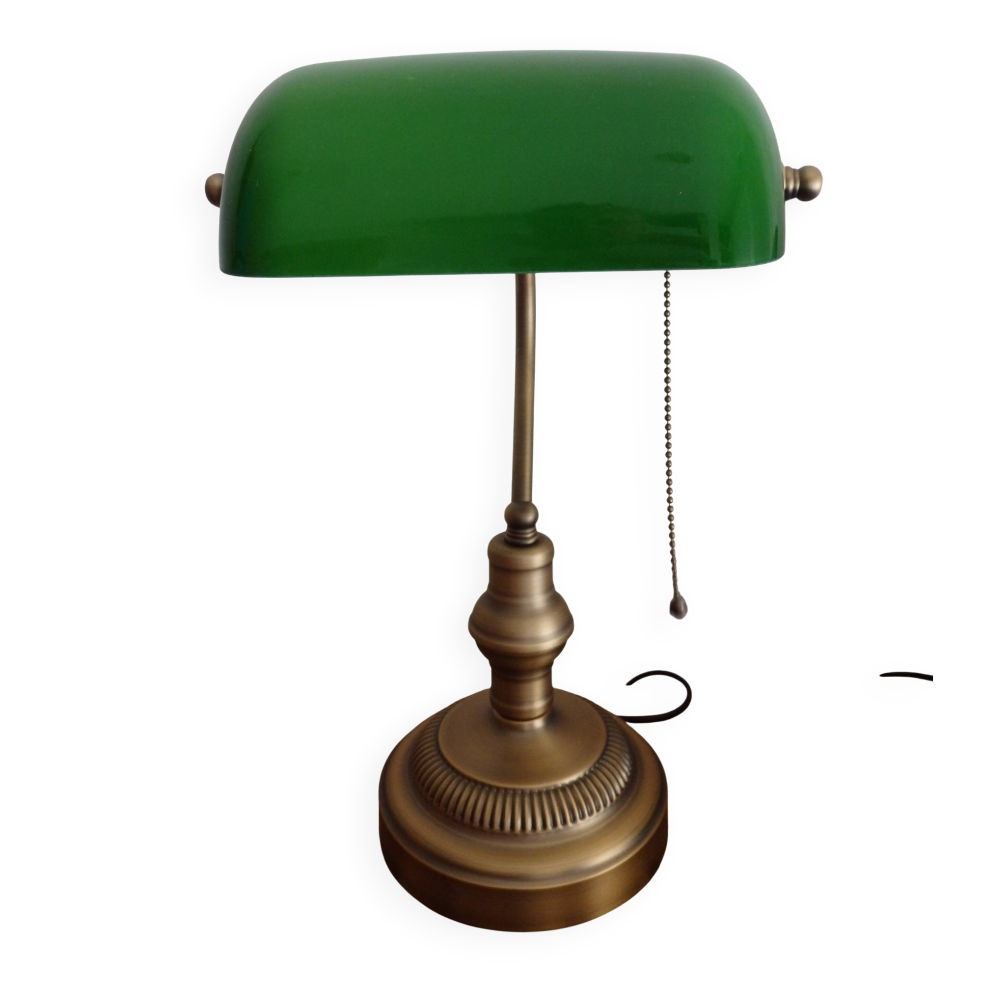 Banker's lamp - clerk
