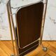 Vintage rolling dessert trolley