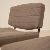 Pair of armchairs "Conseil" by Pierre Guariche for Meurop 60's