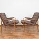 Mid-Century Swedish Armchairs from Göte Möbel, 1960s, Set of 2