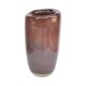 Large burgundy glass vase Vidrios San Miguel, Spain 1990s.