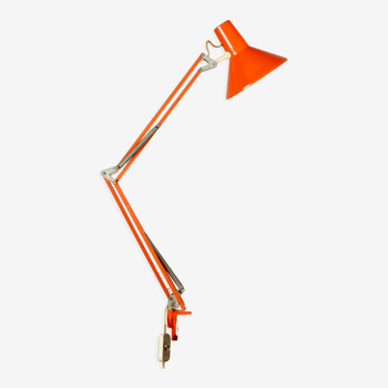 Lampe de bureau orange danoise