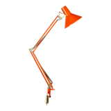 Danish orange desk lamp