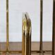 Magazines vintage brass metal door