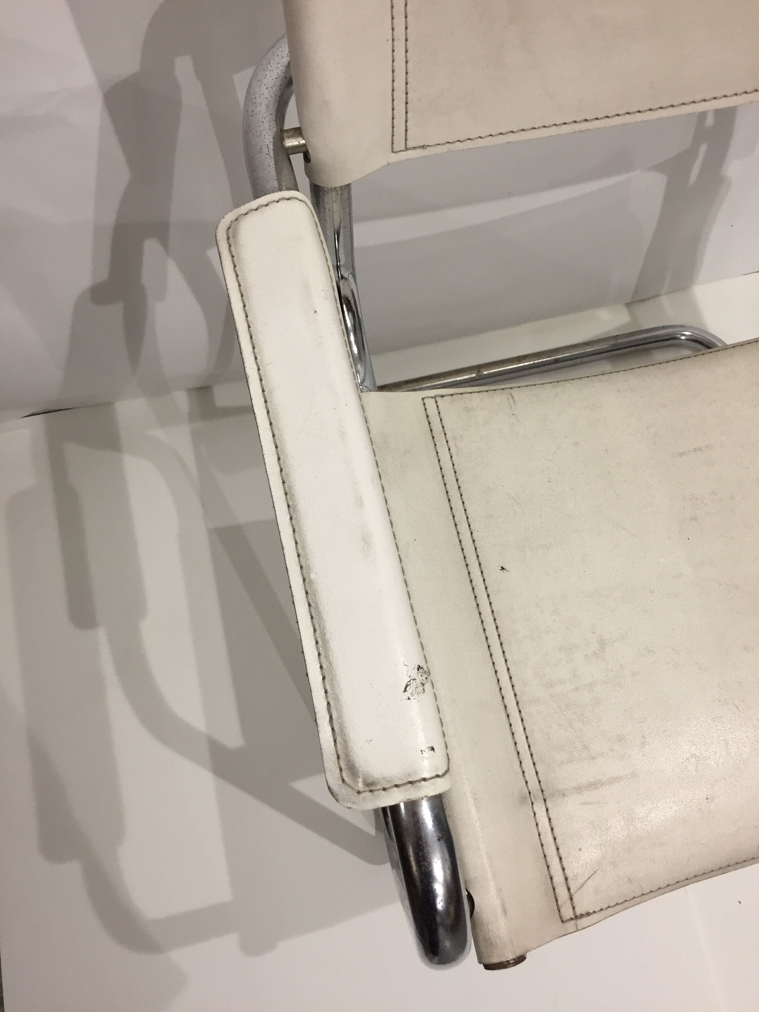 70s leather office chair