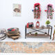 Rustic turkish runner rug 271x70cm