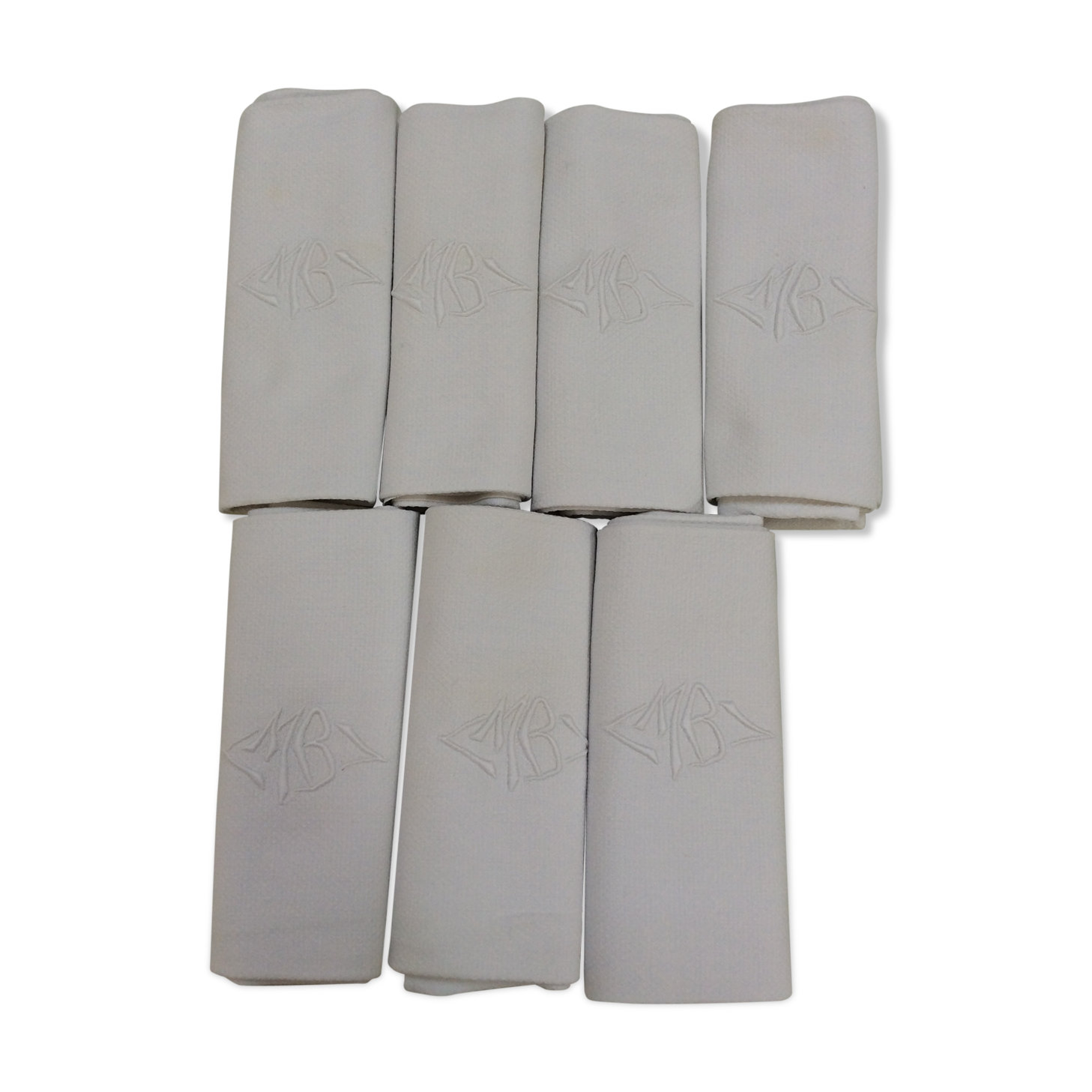 Lot of 7 monogrammed towels