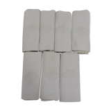 Lot of 7 monogrammed towels