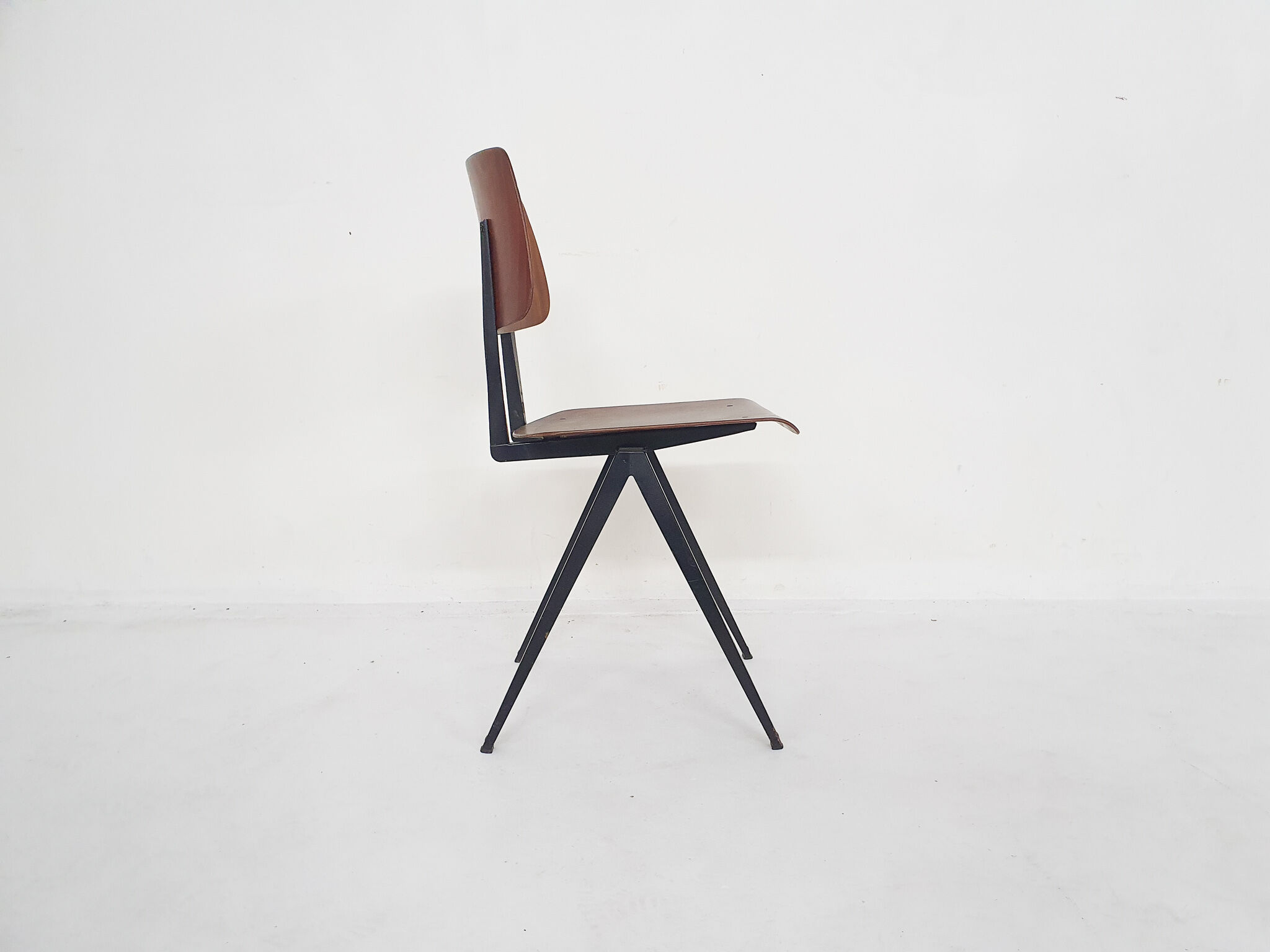 Industrial school chair by Galvanitas, model S16, The Netherlands 1970's