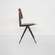 Industrial school chair by Galvanitas, model S16, The Netherlands 1970's