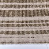 300x217cm  cream Saffran kilim carpet, large wool kilim rug, scandinavian