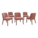 Elena PH Collection chairs — Élitis fabric: in impeccable condition.