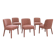 Elena PH Collection chairs — Élitis fabric: in impeccable condition.