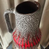 Vase west germany deco vintage scheurich