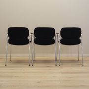 Set of three chairs, Italian design, 1970s, production: Italy