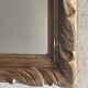 Miroir Art déco en bois doré 74x61