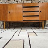 Sideboard style Scandinavian vintage 1970"