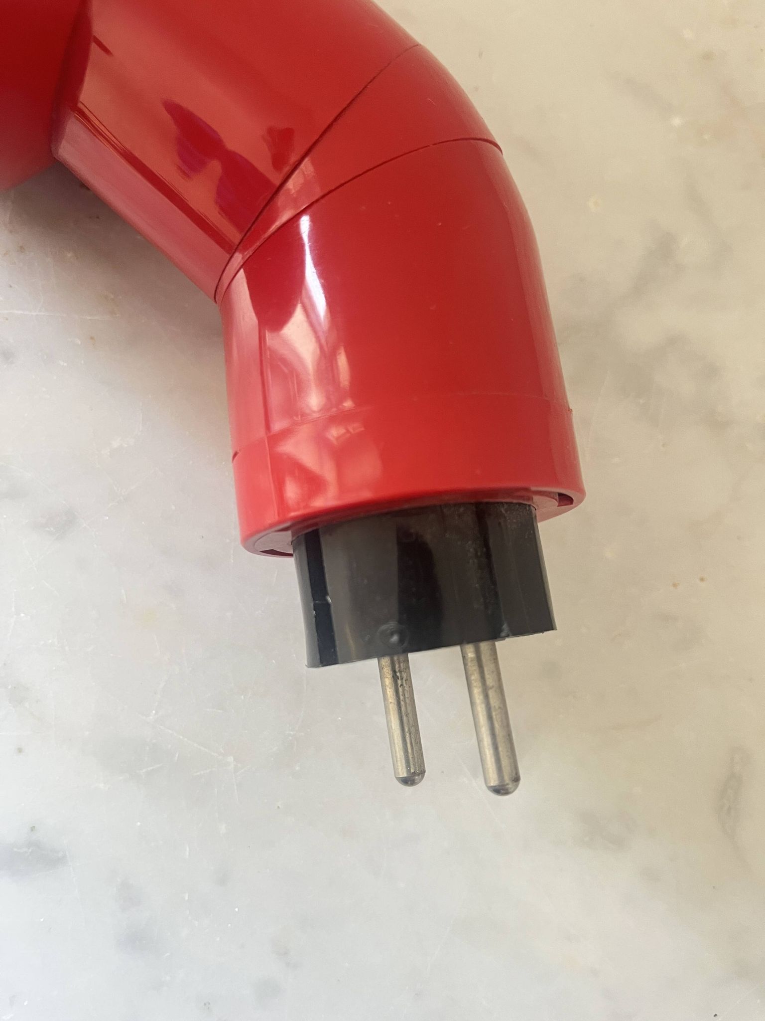 Vintage Danska Red Robot Wall Lamp, Space Age DL Lampen, 1970s Denmark