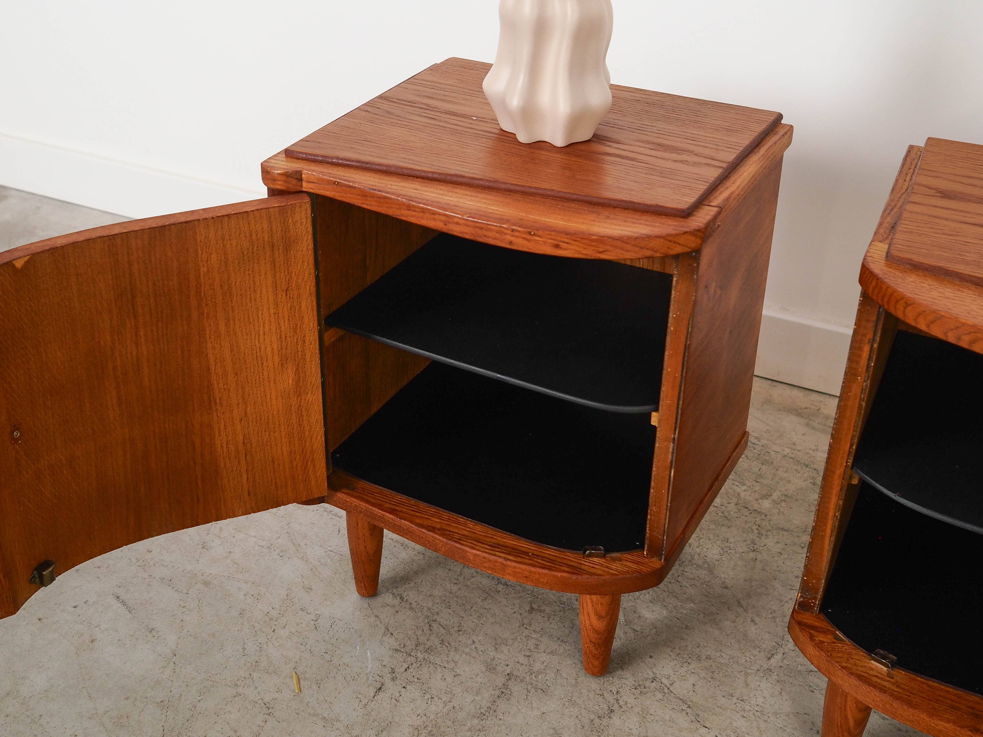 Set of bedside tables, Danish design, 1960s, made in Denmark