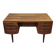 Bureau double face en palissandre des années 1960 par J Svenstrup, Danemark.