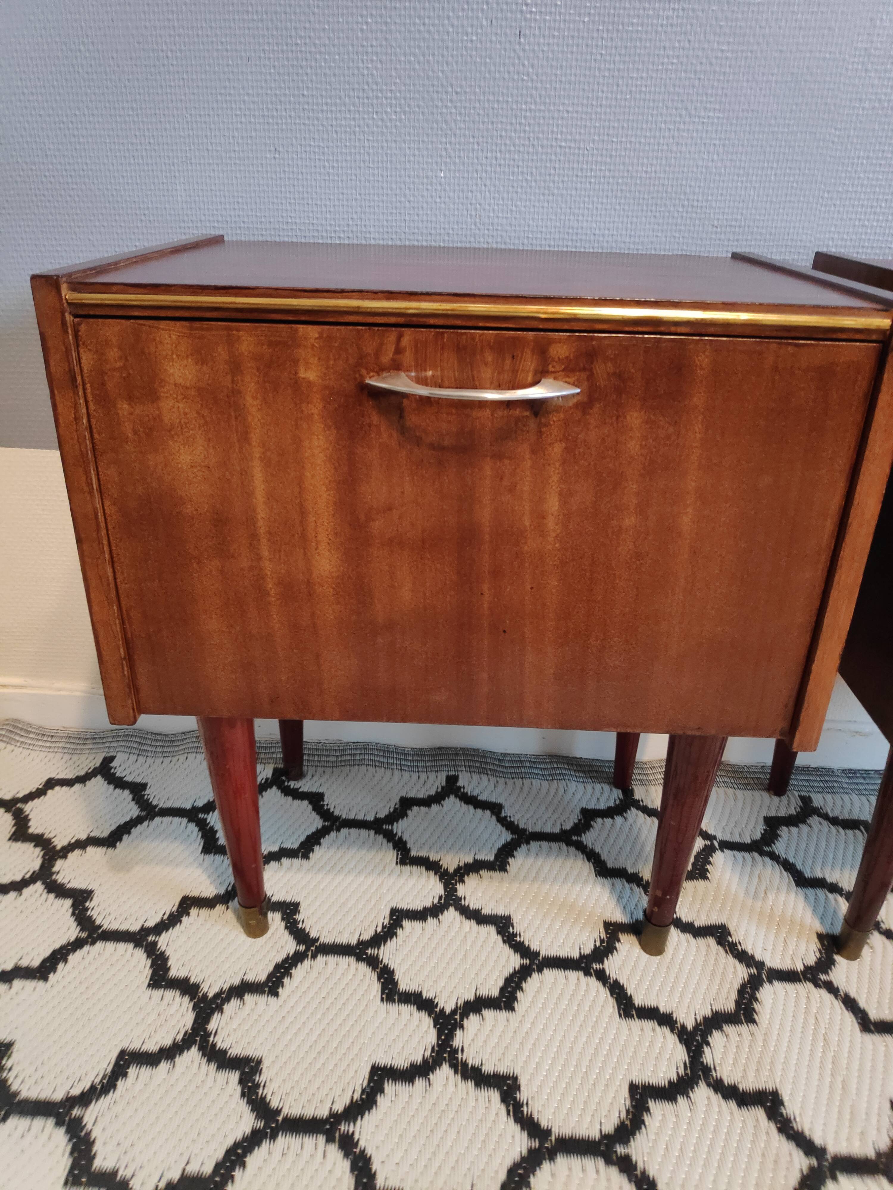 SEMB branded bedsides of the 60