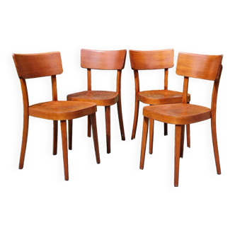 4 "classic" bistro chairs from Horgen-Glarus (Switzerland) 1950s