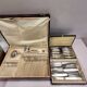 Silver plated cutlery set, Fionnet François, mid-20th century, 149 pieces with boxes