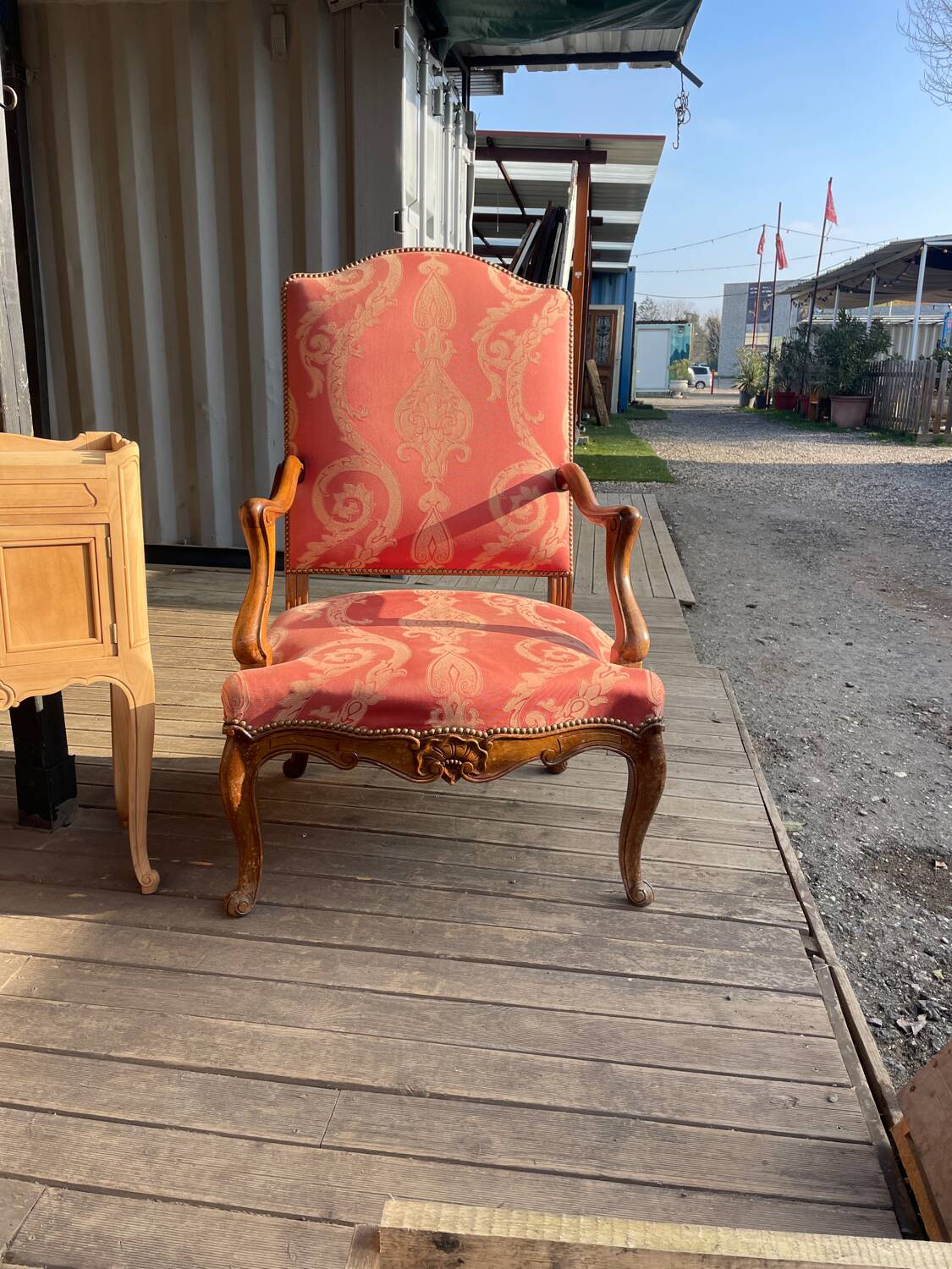 Regency style armchair