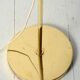 Scandinavian brass floor lamp with two adjustable light point