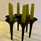 Cast Iron Candle Holder "Hornblower" by Christel & Christer Holmgren