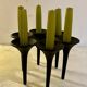 Cast Iron Candle Holder "Hornblower" by Christel & Christer Holmgren