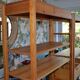 2 bibliothèques étagères en pin massif