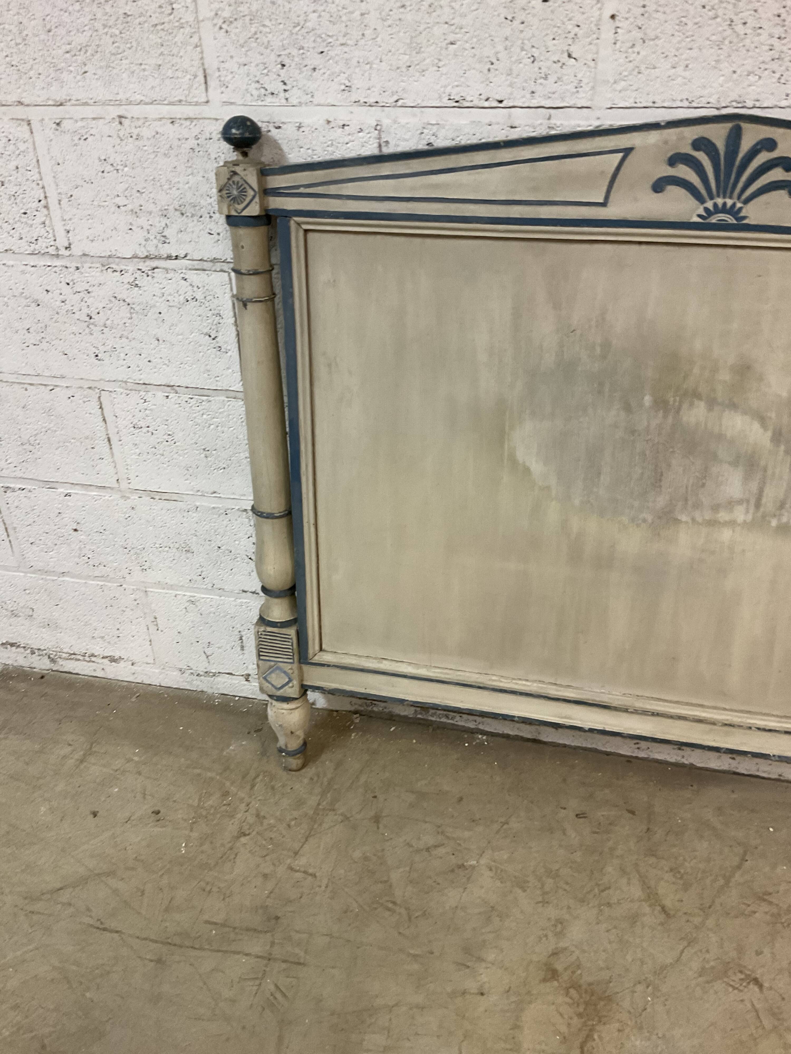 Directoire period headboard